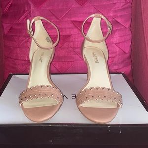 Nine West Scalloped Studded Heel